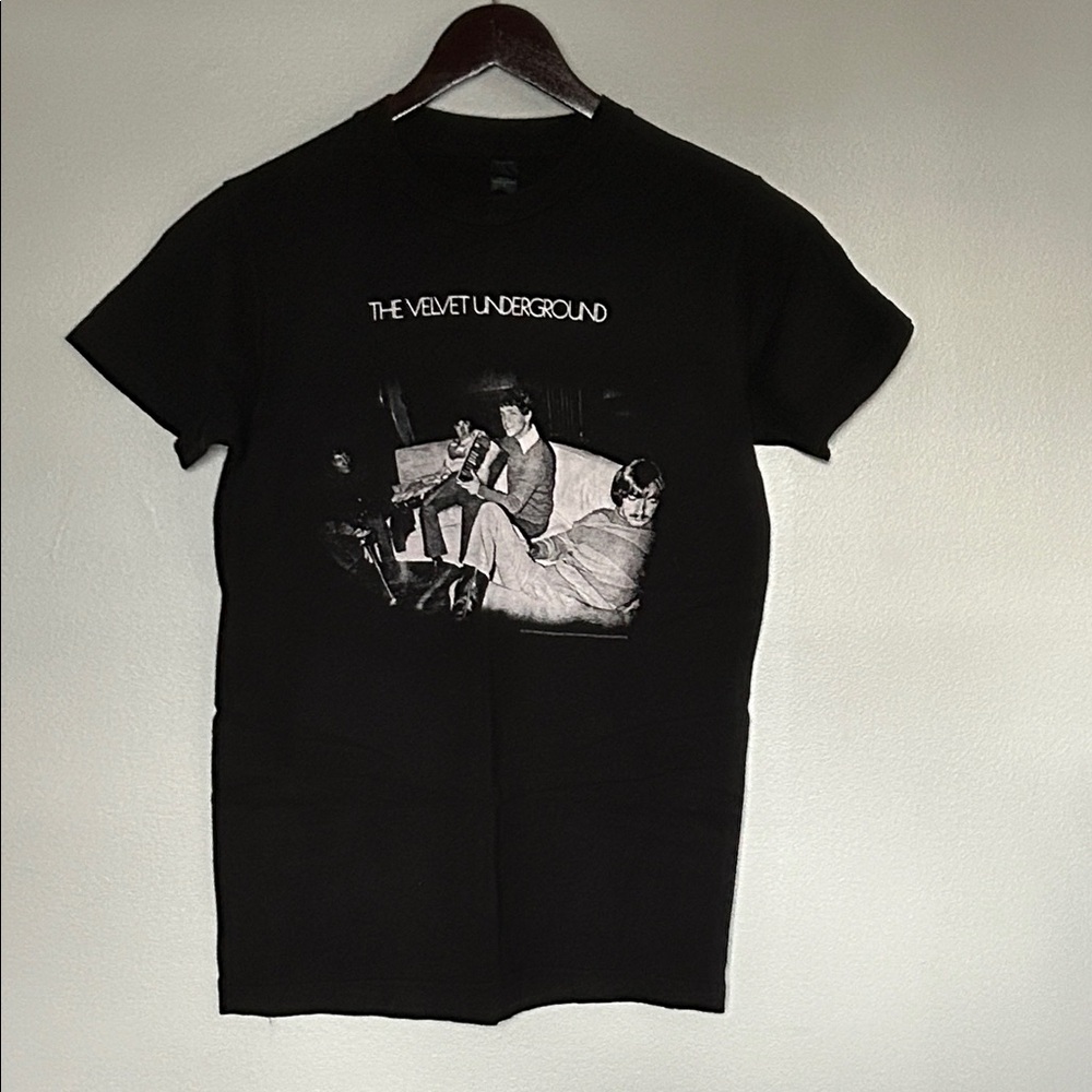 Tultex Vtg Velvet Underground Black Graphic T-Shirt size S